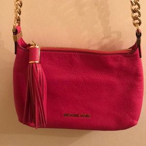 Michael Kors Hot Pink Cross Body Bag